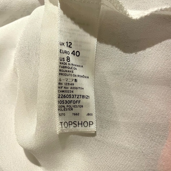 Floral Dress With Pleating 🤍 - Picture 9 of 14